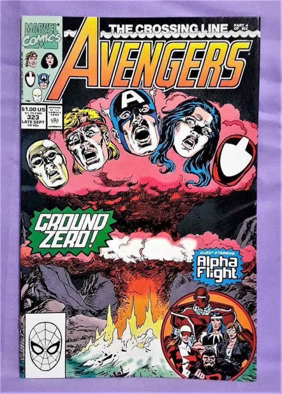 AVENGERS #323 - 332 1st Appearance Origin of RAGE (Marvel 1991) 