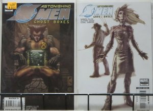 ASTONISHING X-MEN: GHOST BOXES (Marvel, 2008) #1-2 VF-NM COMPLETE! Ellis/Davis