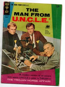 The Man From UNCLE #10 - TV Series - Gold Key - 1967 - (-VG)