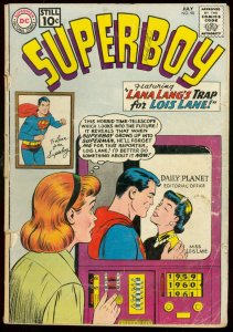 SUPERBOY COMICS #90 1961-DC COMICS-PETE ROSS LOIS LANE FR