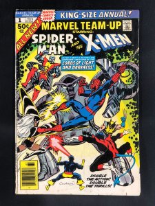 Marvel Team-Up Annual #1 (1976) 1st Team-Up of Spider-Man and the New X-Men Team
