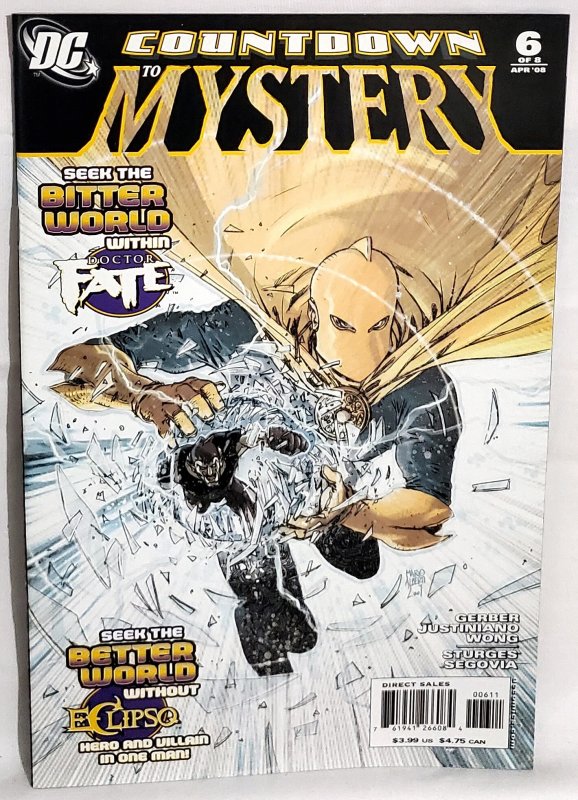 Countdown to Mystery #6 Doctor Fate Eclipso (DC 2008)