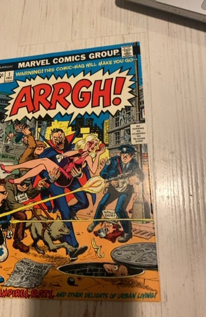 Arrgh! #1 (1974)Fangs for the memory - high grade