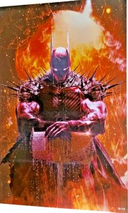 ABSOLUTE BATMAN 11X17 ULTRARAW26 BLOOD MOON SPOT FOIL/DESTROYER PRINT SET .