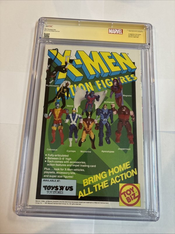 X-Men (1991) # 1 (CGC 9.8) Signed By Jim Lee * Chris Claremont * Scott Williams