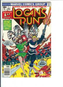 Logan's Run Vol. 1, #1 - Bronze Age - Jan,. 1977 (VF)