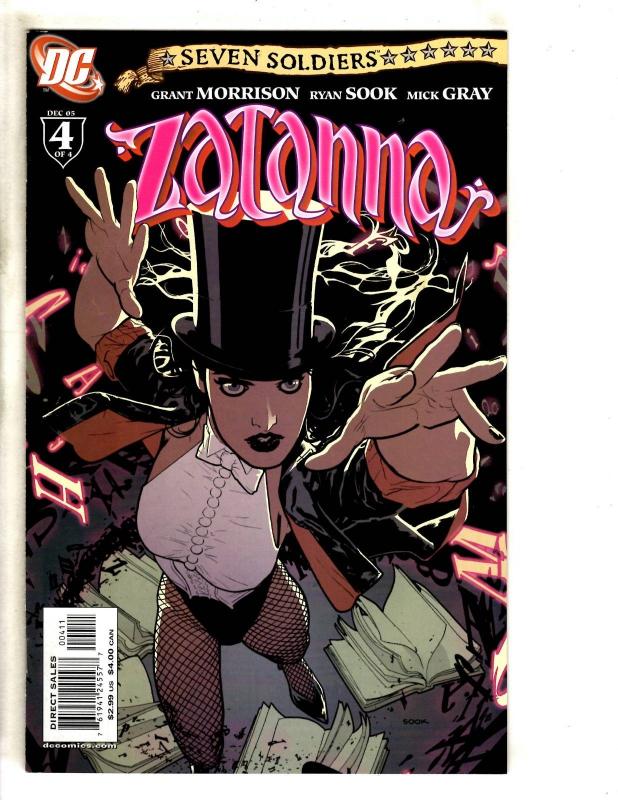 6 DC Comics Zatanna 1 4 (2) All Star Squadron 12 Futures End 0 + Doomsday 1 MK7