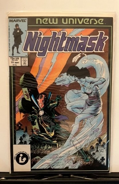Lot of 2 Nightmask #10,11 (1987)