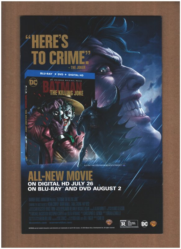 Aquaman #4 DC Comics Rebirth 2016 MERA Brad Walker Variant NM- 9.2