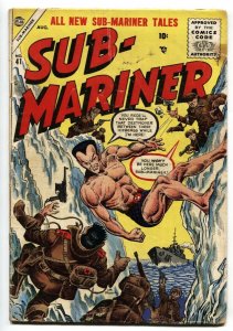 Sub-Mariner #41-Namora-ATLAS comic book-1955 Penultimate issue
