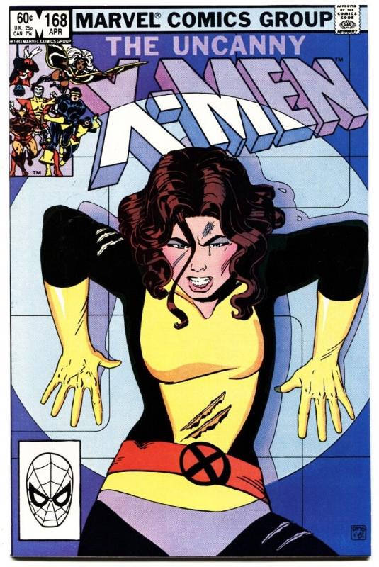 X-MEN #168-marvel comic book high grade nm wolverine