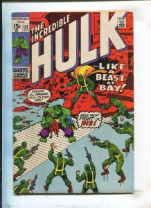 Incredible Hulk #132 - Like a Beast at Bay! (4.0) 1970