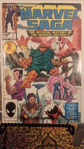 The Marvel Saga Official History of the Marvel Universe #1 Direct Edition (1985)