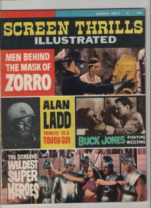 Screen Thrills Illustrated #9 - Zoro - 1964 (Grade 6.0) WH