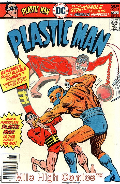 PLASTIC MAN  (1966 Series)  (DC) #15 Very Good Comics Book