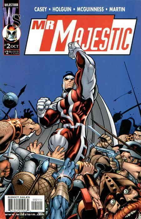 Mr. Majestic #2 VF/NM; WildStorm | save on shipping - details inside