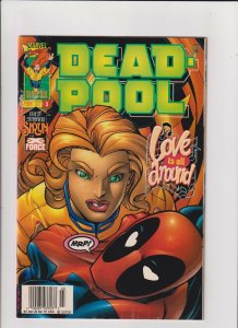 Deadpool #3 Newsstand Marvel Comics 1997 Joe Kelly & Ed McGuinness VF 8.0