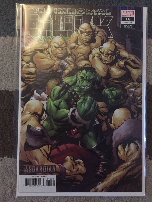 The Immortal Hulk #16 NM Variant Edition Asgardian