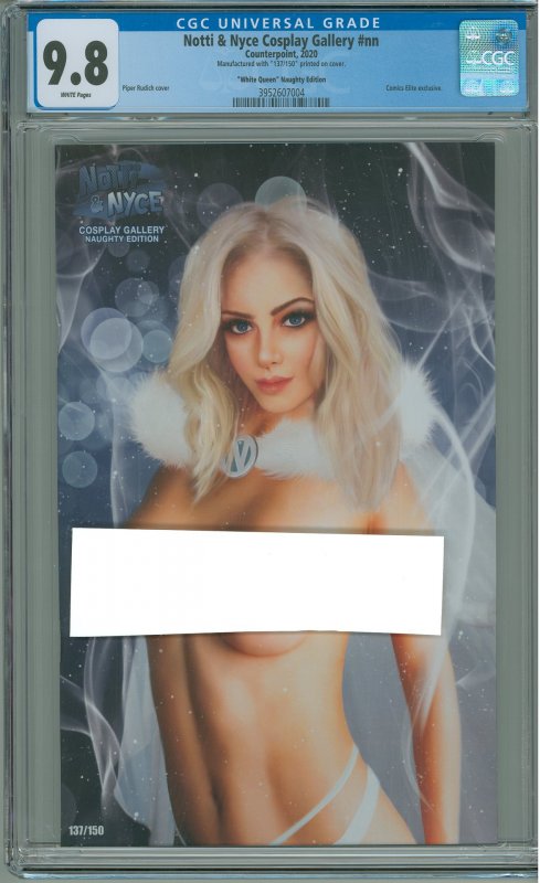 Notti & Nyce Cosplay Gallery #nn CGC 9.8! White Queen Naughty Edition! 137/150