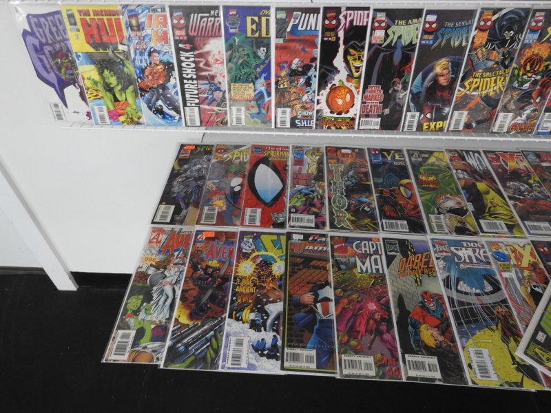 Huge Lot 160+ Comics W/ Punisher, Spider-Man, X-Men+ Avg VF+ Condition!