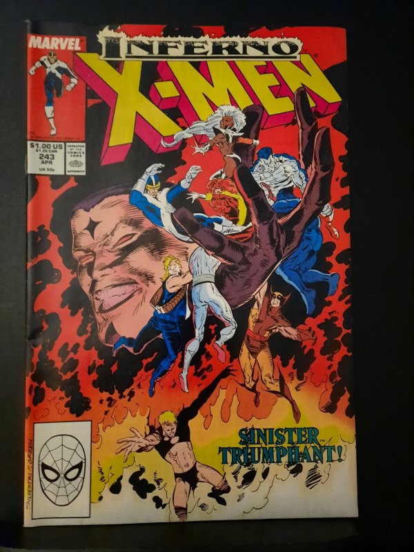 The Uncanny X-Men #243 (1989) VF