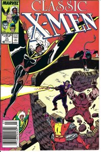 Classic X-Men #11 Newsstand Edition (1987)