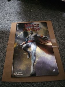 Space Ghost #1 Cover K Barends Foil 1:10 Variant Dynamite NM