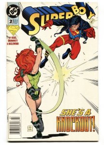 SUPERBOY #2 comic book 1994-First cover appearance of Knockout.