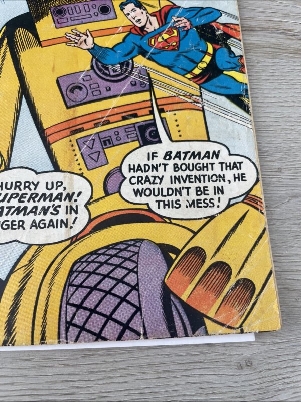 World's Finest Comics #99  DC Comic 1959 CENTERFOLD DETACHED