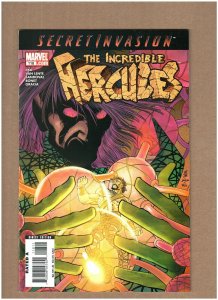 Incredible Hercules #118 Marvel Comics 2008 Greg Pak Secret Invasion NM- 9.2