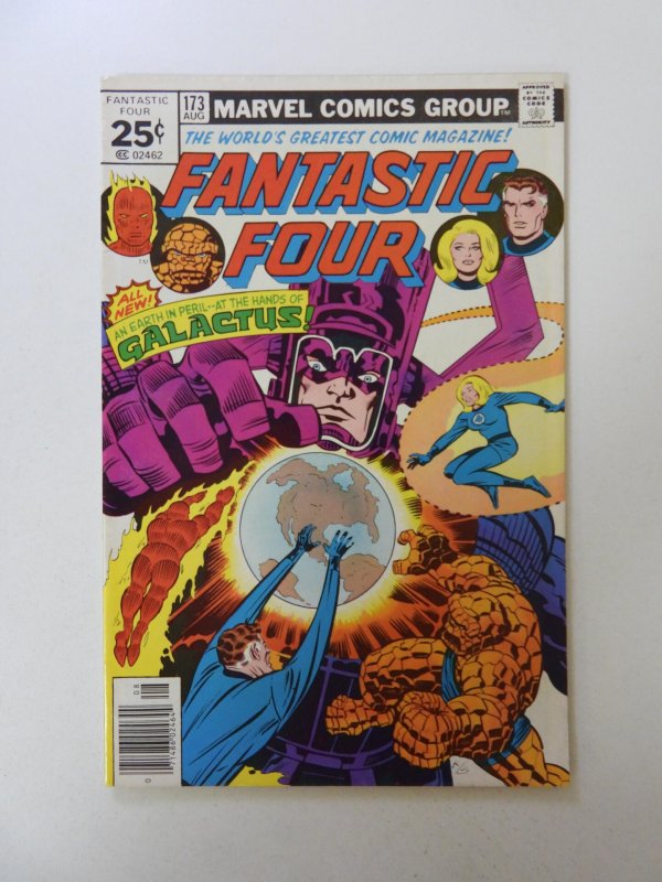 The Fantastic Four #173 vs Galactus! Sharp Fine Condition!!