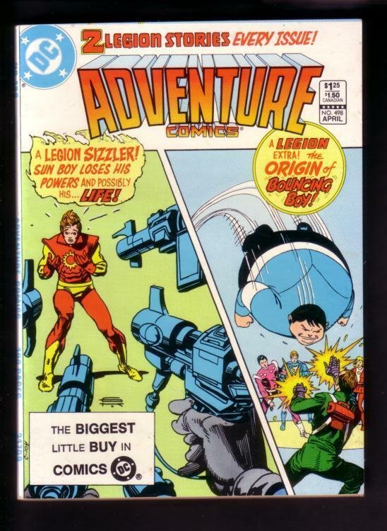 ADVENTURE COMICS #498 1983- -LEGION SUPER-HEROES SPECTRE NM/MINT