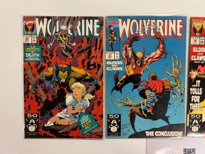 4 Wolverine Marvel Comic Books # 33 36 37 39 Avengers Defenders Iron Man 68 JS40