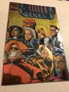 2099 A.D. Genesis #1 : Marvel 1996 NM; beautiful FOIL WRAP AROUND COVER
