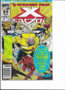 X-Factor #84 Newsstand Edition (1992)