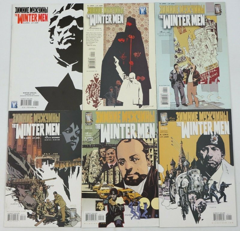 Winter Men #1-5 VF/NM complete series + Special Russian army unit John Paul Leon 