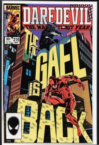Daredevil #216 (1985) Daredevil