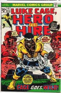 Hero for Hire #15 (1973) Luke Cage