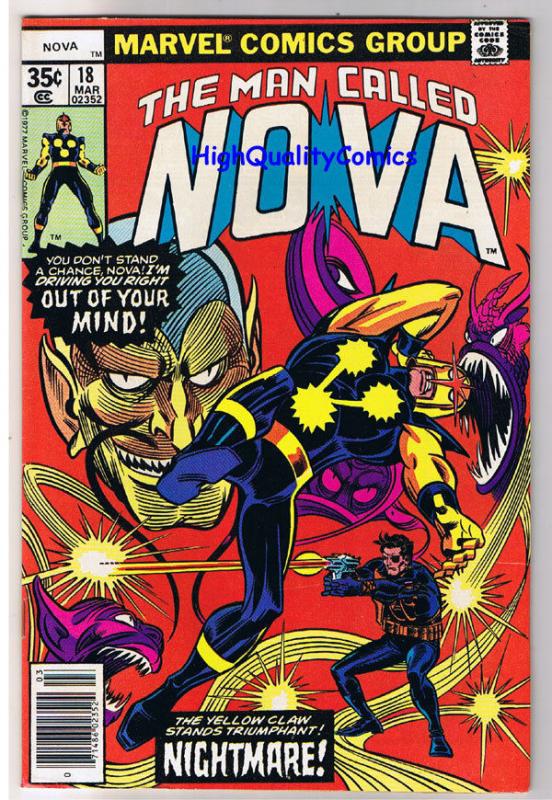 NOVA #18, VF/NM, Carmine Infantino, Nick Fury, 1976, more in store