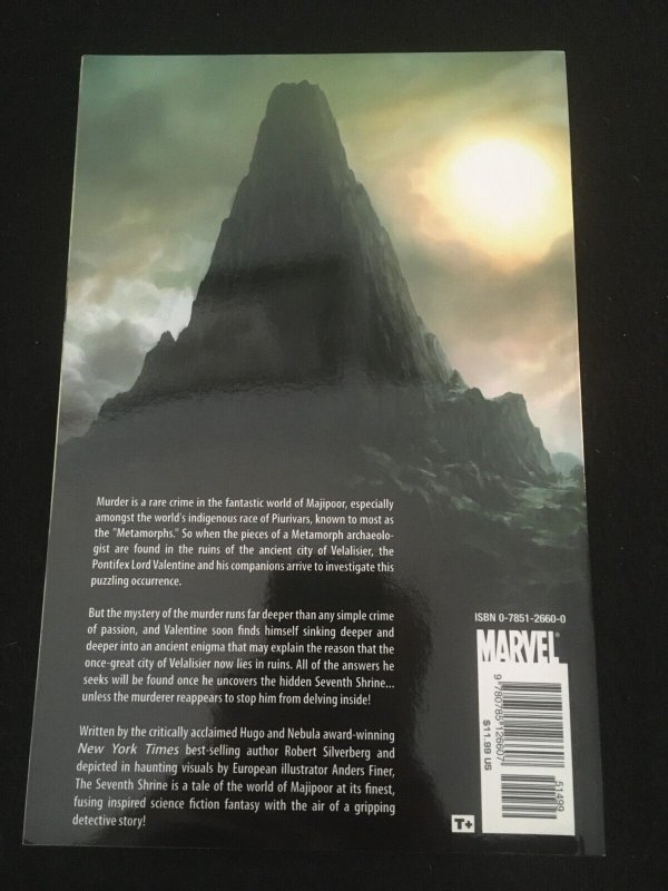 THE SEVENTH SHRINE Robert Silverberg, Marvel Graphic Novel Trade Paperback