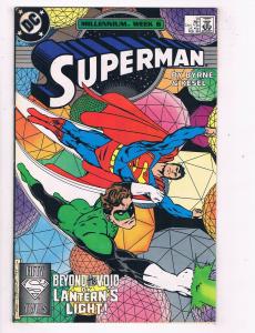 Superman (1987 2nd Series) #14 DC Comic Book Millenium Green Lantern HH3