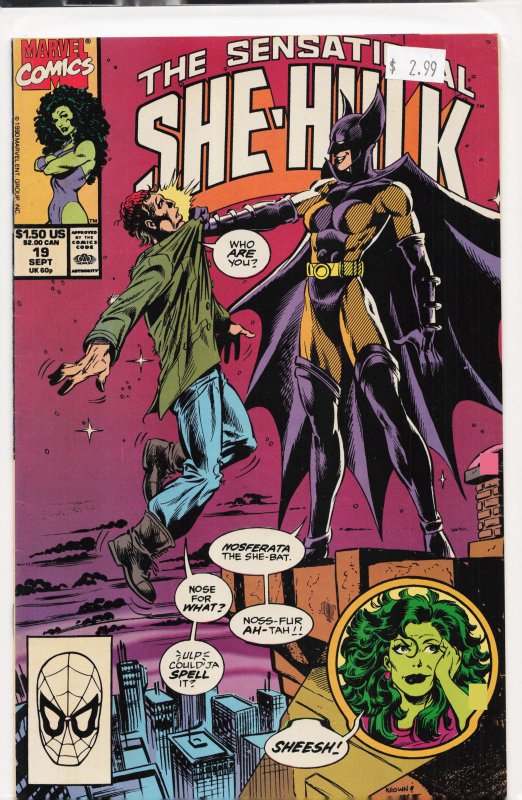 The Sensational She-Hulk #19 (1990) She-Hulk