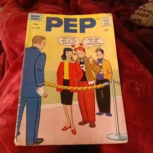 PEP #137 mlj 1960 ARCHIE Silver Age Comic 5 Pages KATY KEENE good girl art