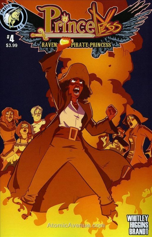 Princeless Raven: Pirate Princess #4 VF; Action Lab | we combine shipping 