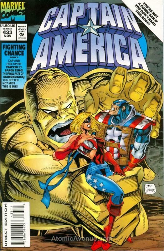 Captain America (1st Series) #433 FN; Marvel | save on shipping - details inside