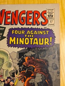 The Avengers #17  (1965) Ungraded  VG-VF Range