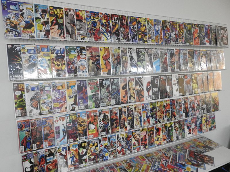 Huge Lot 140+ Comics W/ Spider-Girl, Thor, Iron Man+ Avg VF Condition!
