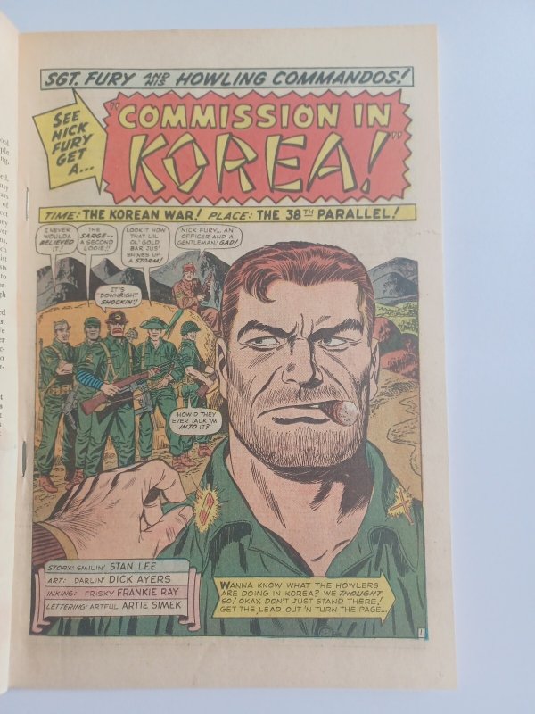 Sgt. Fury and His Howling Commandos Annual #1 - 1965 - FN/VF