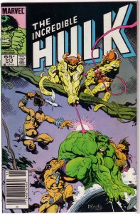 Incredible Hulk   vol. 1   #313 VG Mantlo/Mignola, Alpha Flight
