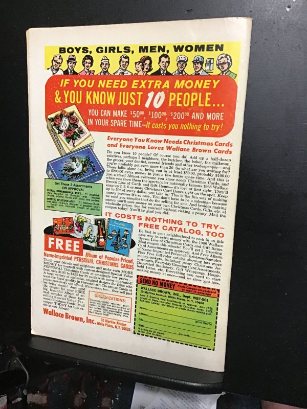 Fantastic Four #78 (1968) FF vs. The Wizard! Kirby art! VF+ Oregon CERT!